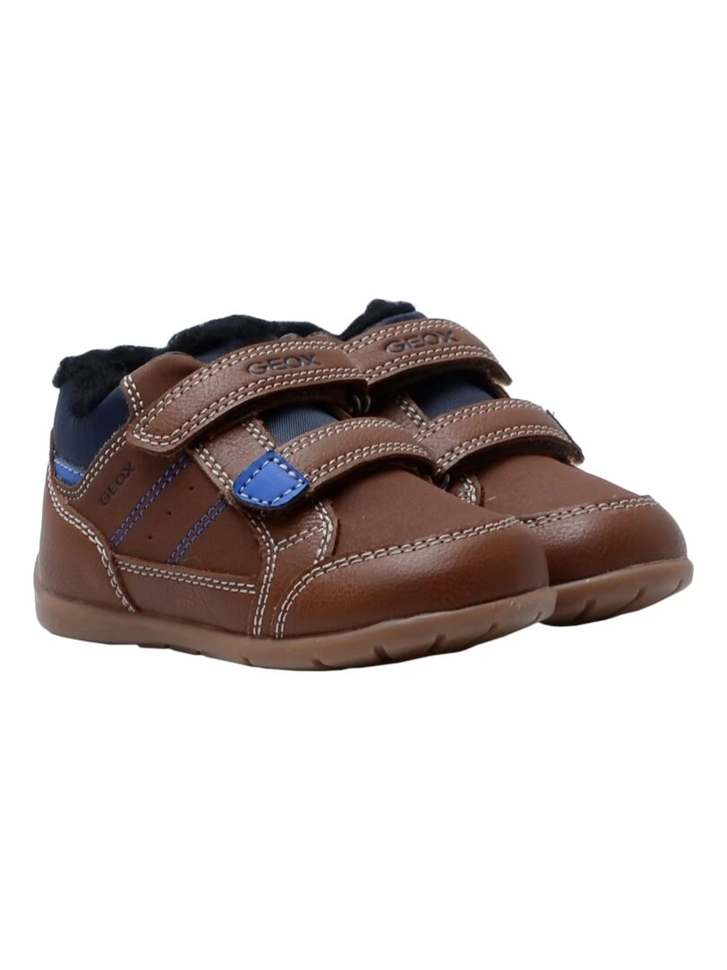 Basket Montante Enfant Geox Elthan   Bleu