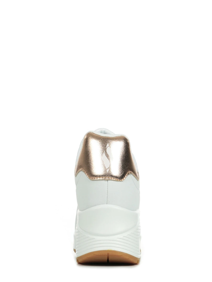 Baskets Uno   Blanc Doré