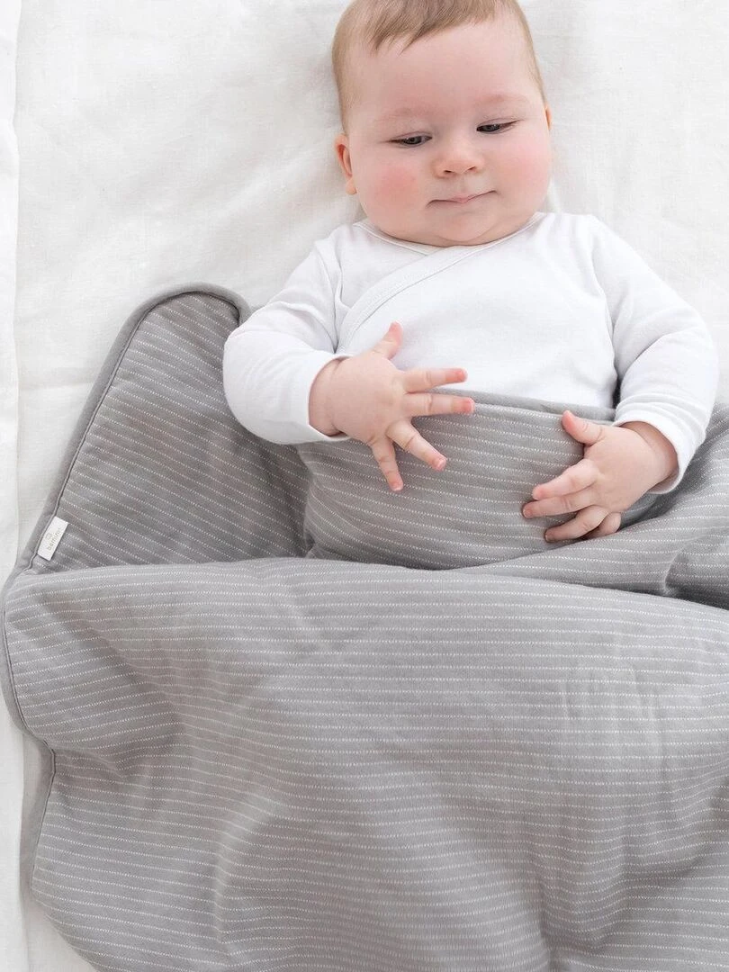 Bemini Couverture Pady twin jersey et twin jersey   Gris clair