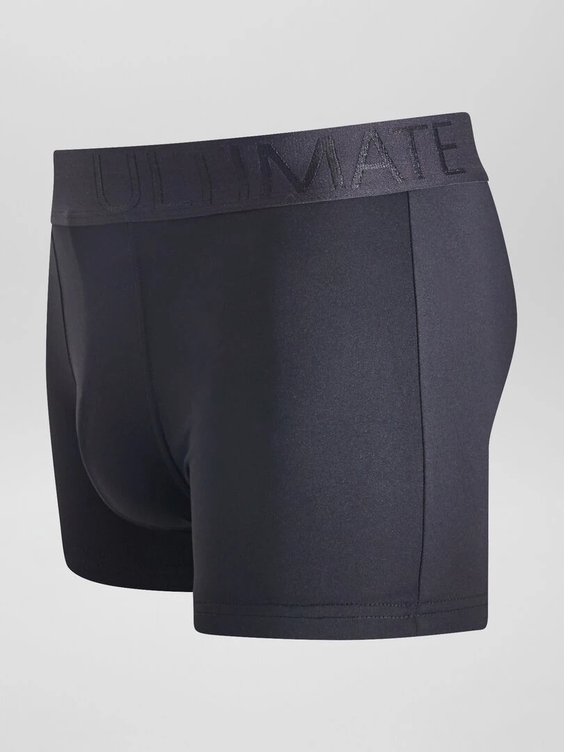 Lot de 3 boxers en microfibre stretch   Noir