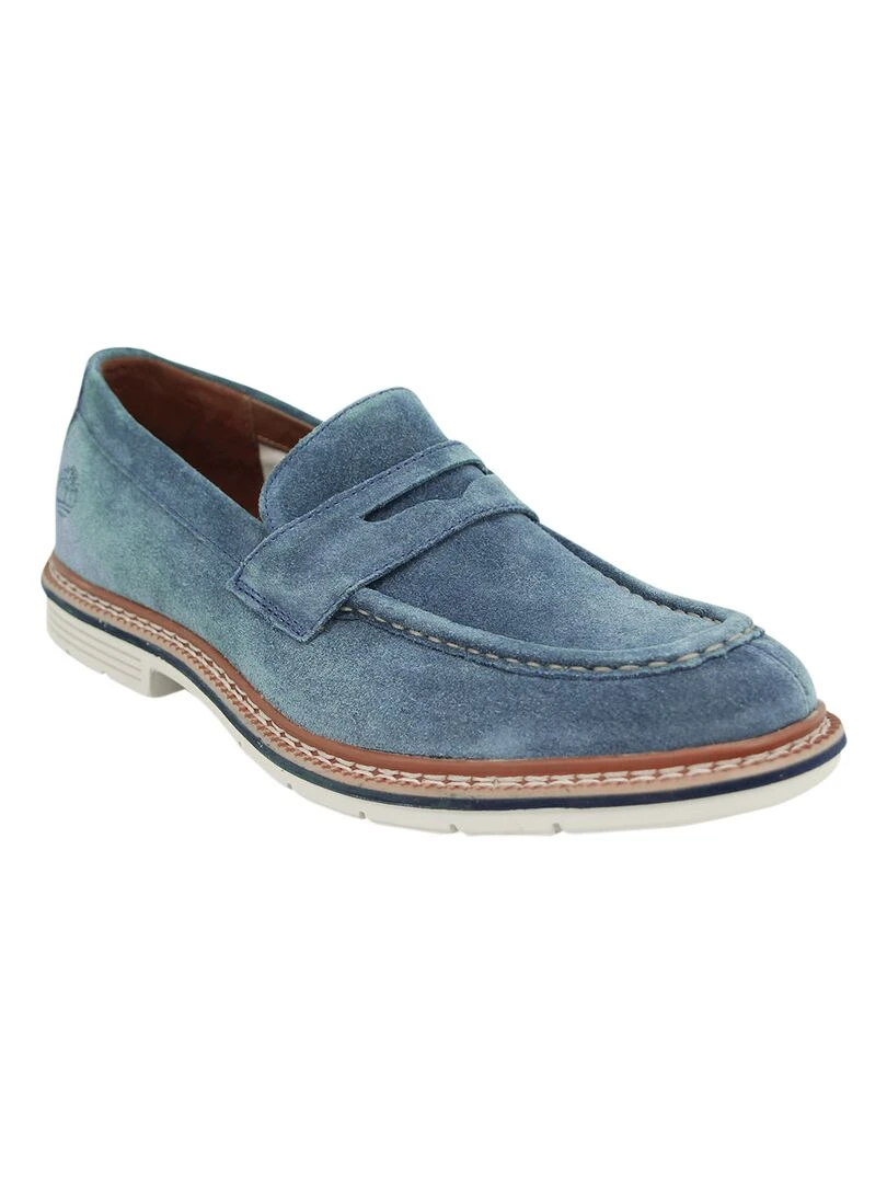 Mocassins cuir 'Timberland' 'Naples Trail Penny'   Bleu