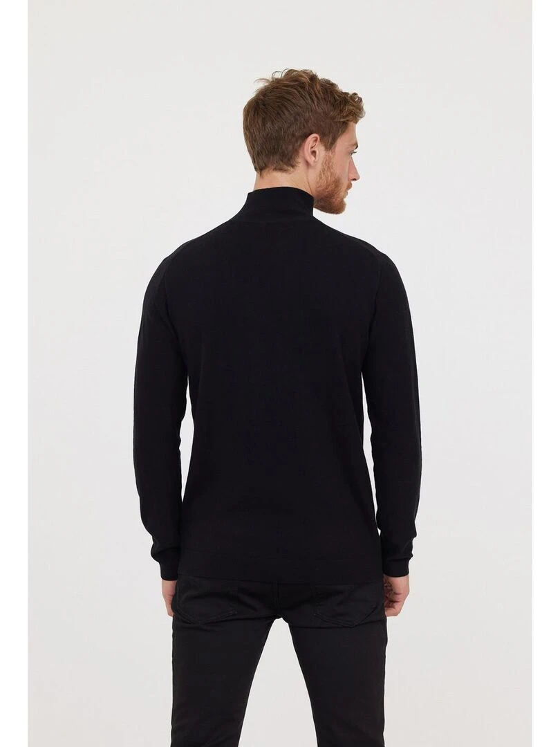 Lee Cooper   Pull manches longues coton regular CERIO   Noir
