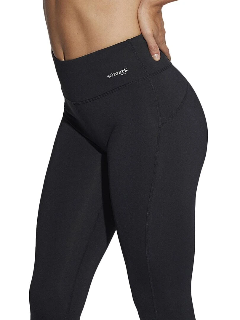 Legging court de sport Tech ST5   Noir