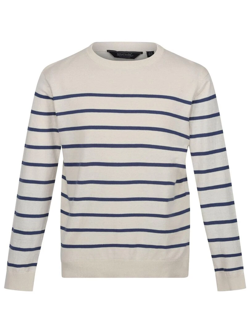 Regatta Pull CAUTLEY Blanc Bleu