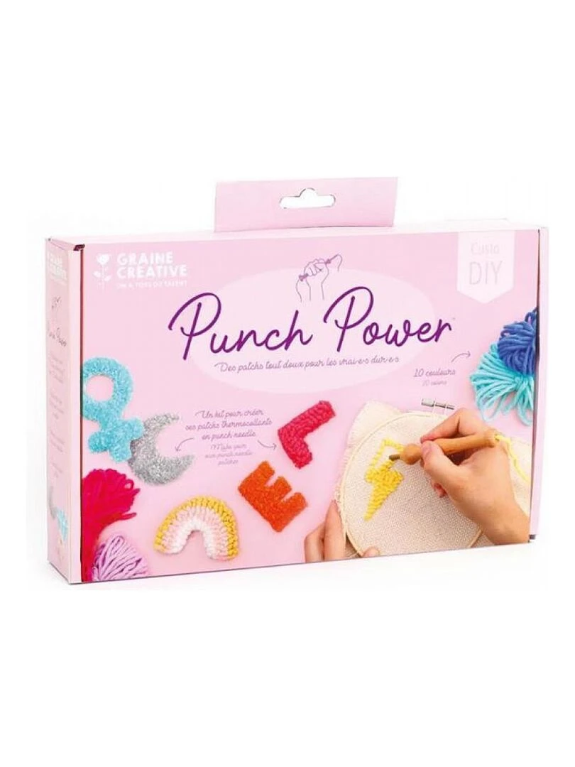 Punch Powers  Patch En Punch Needle   N/A