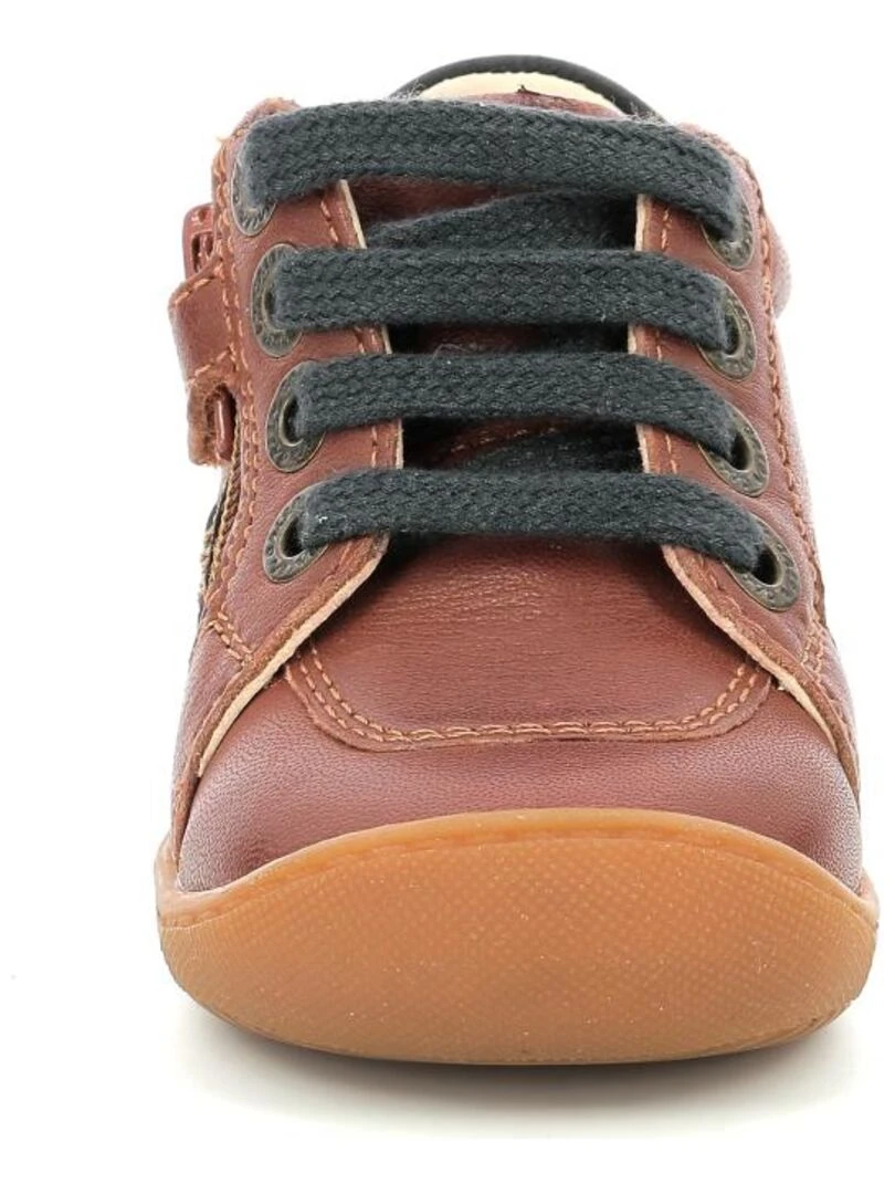 Bottillons Cuir Piasap   Marron