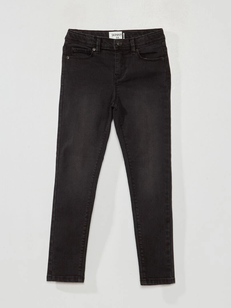 Jean skinny 5 poches Noir