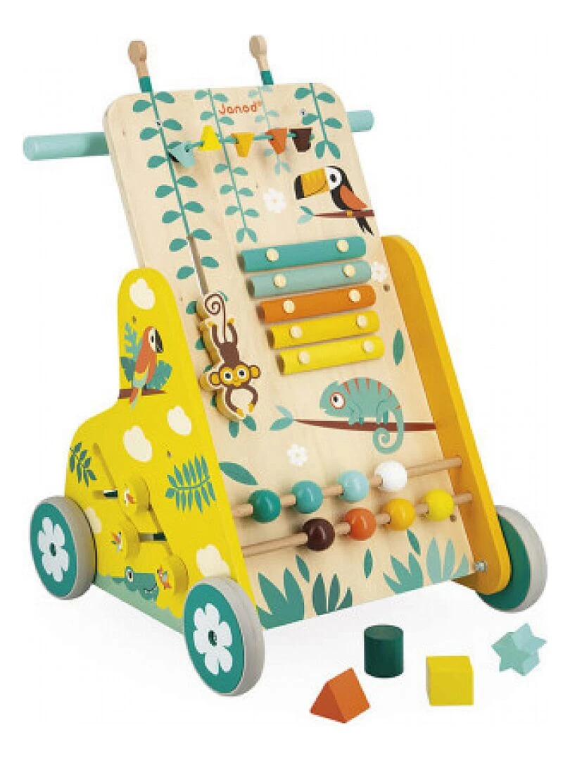 Chariot de marche multi activités en bois Tropik N/A