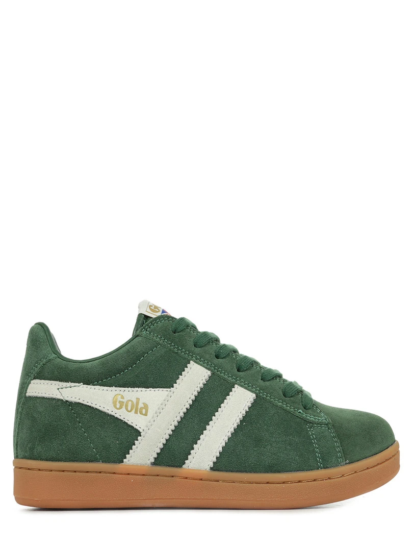 Baskets Gola Equipe Suede Vert
