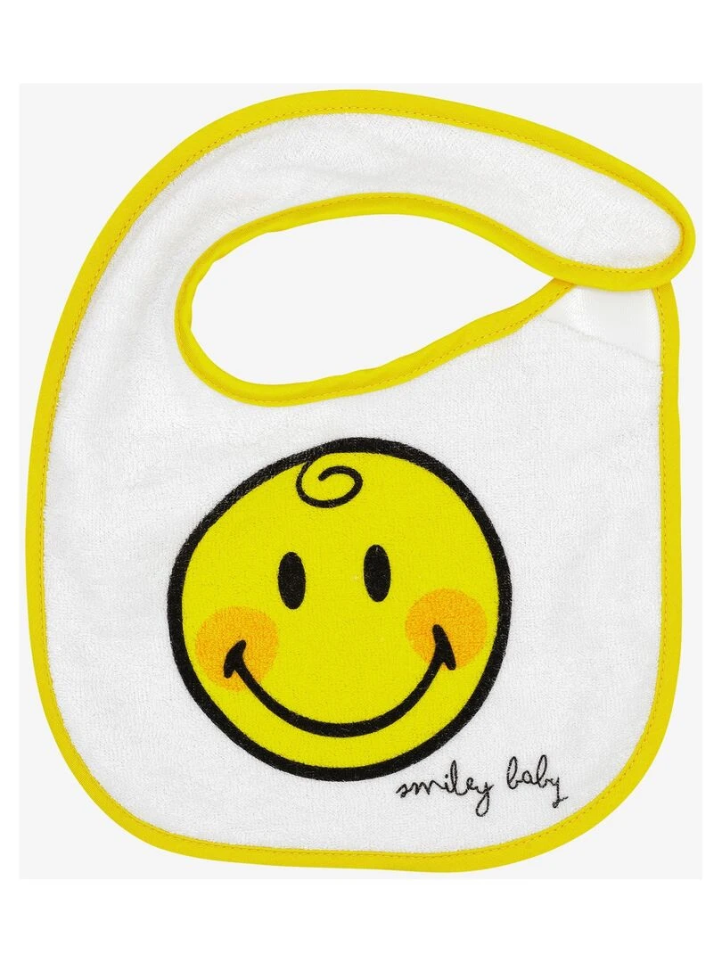 Lot de 5 bavoirs bébé Kinousses   Jaune