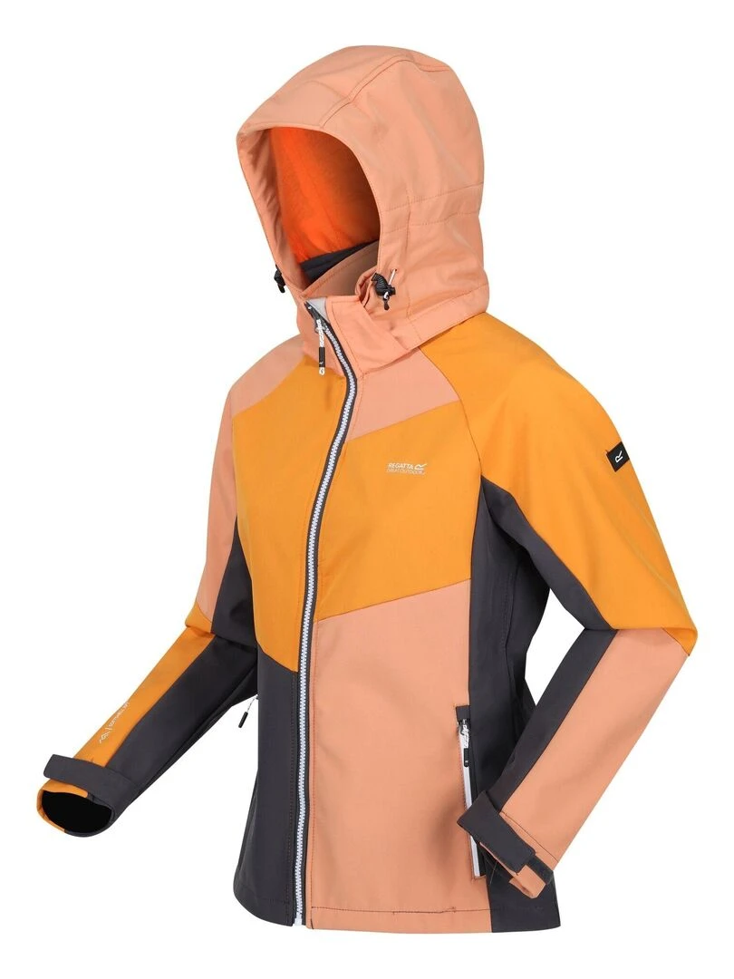 Regatta   Veste softshell DESOTO   Orange mandarine