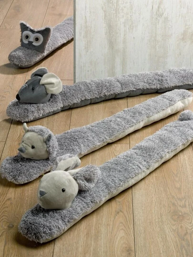 Bas de porte Mecky chouette Gris