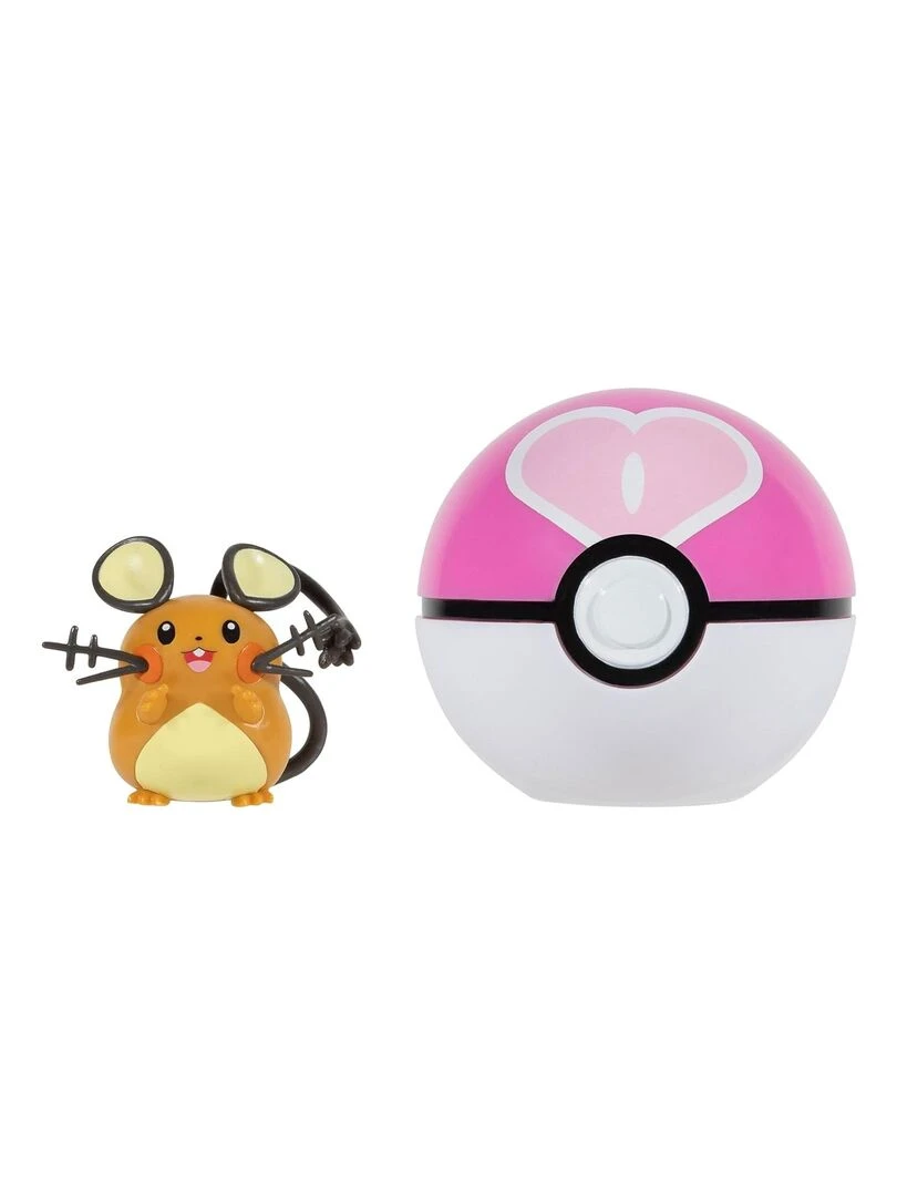 Pokémon Clip'n'Go   Poké Balls Dedenne et balle Poké Ball   N/A