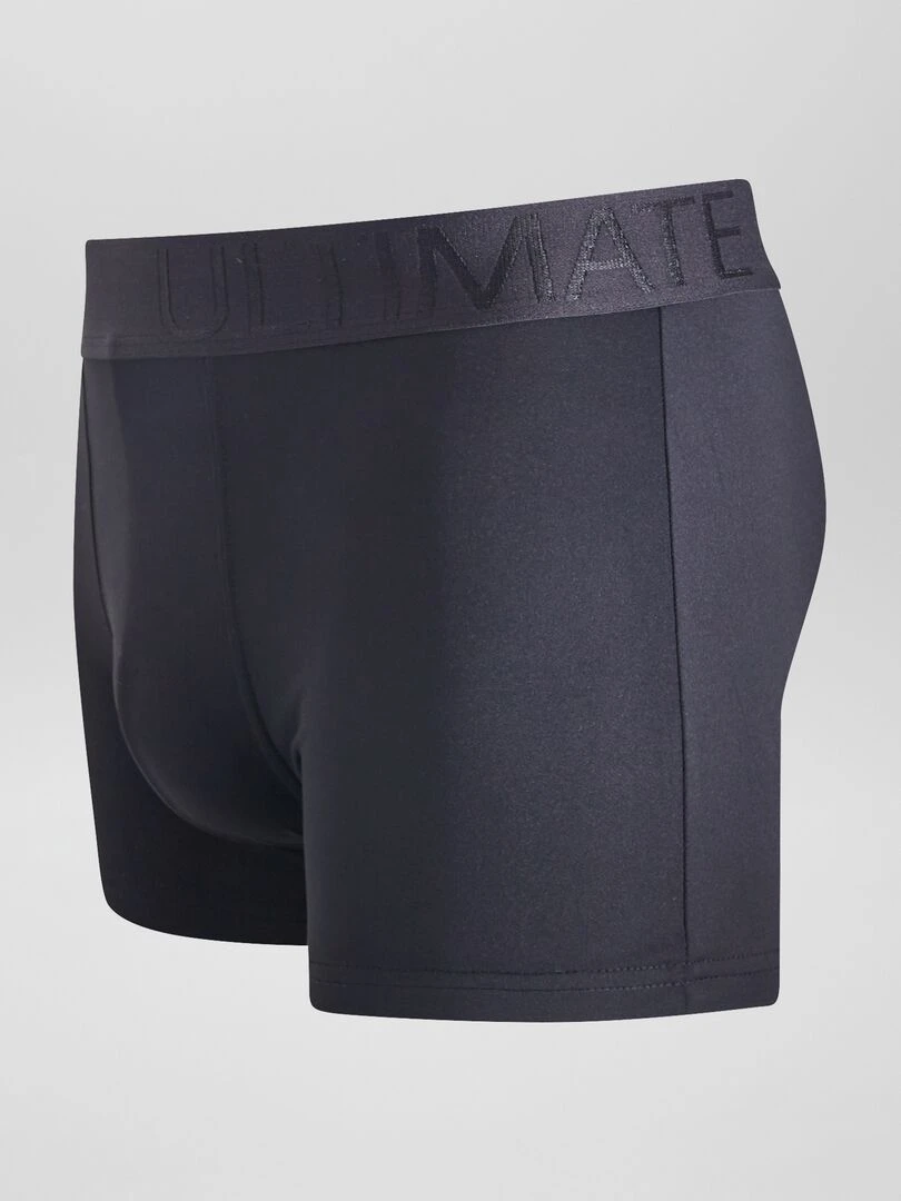 Lot de 3 boxers en microfibre stretch   Noir