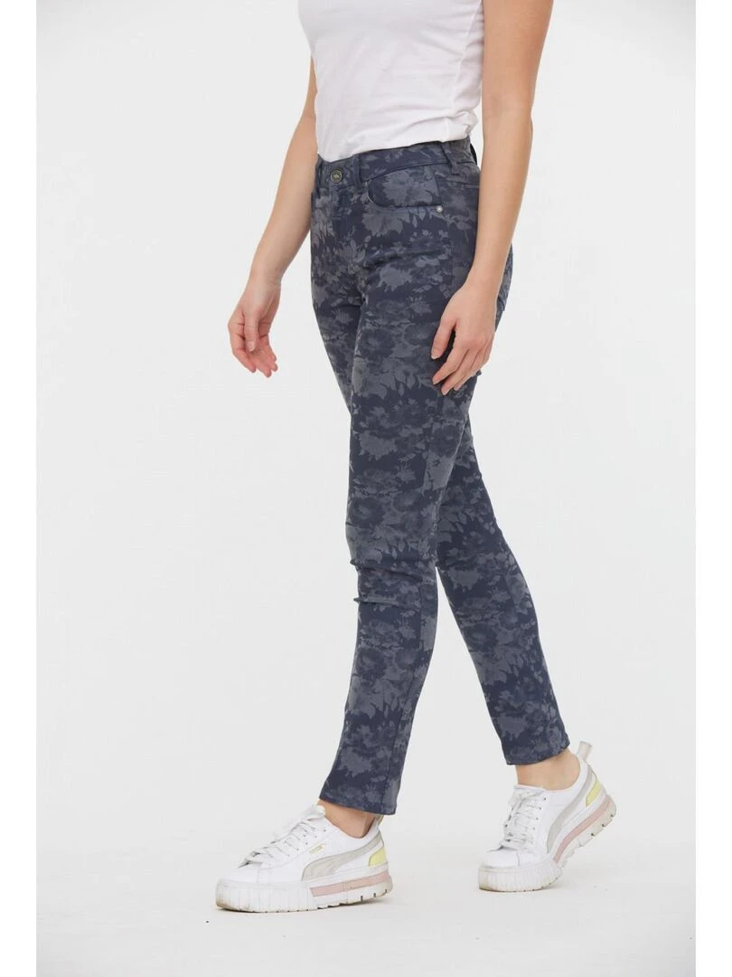 Pantacourt gabardine stretch POEMY  'Rica Lewis'   Vieux rose