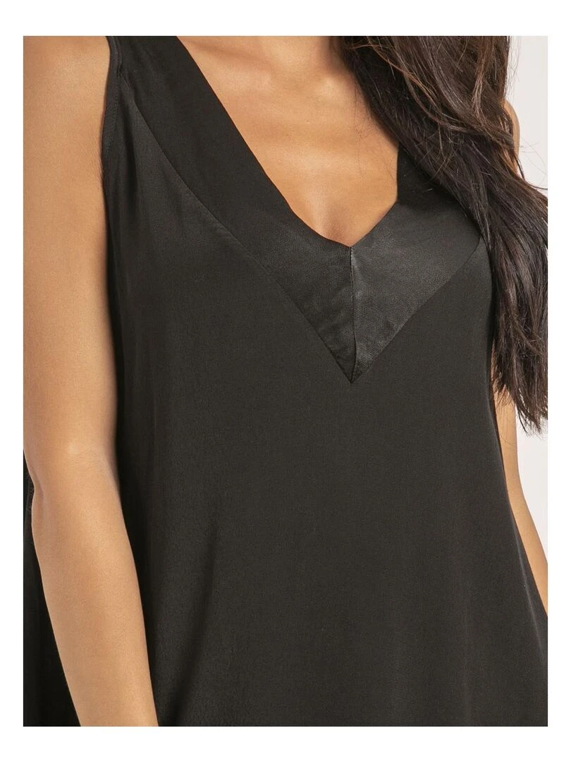 Top sans manches FORELA   Noir