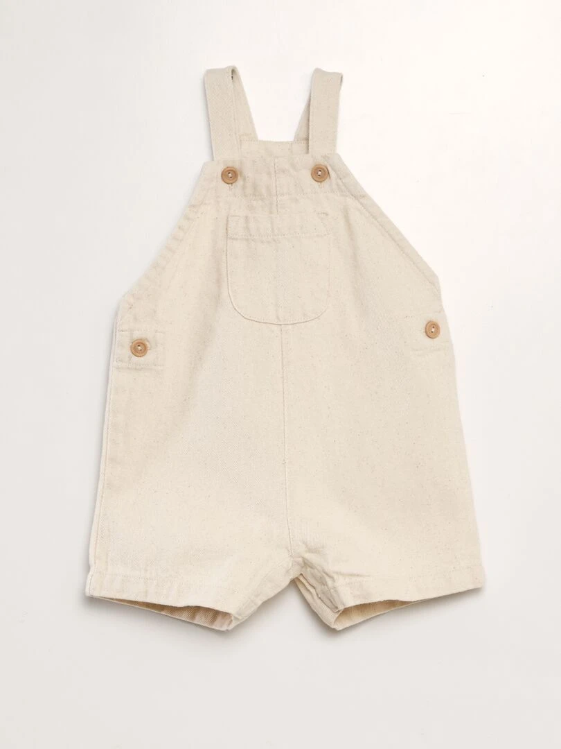 Ensemble T shirt + salopette 2 pièces Neutre