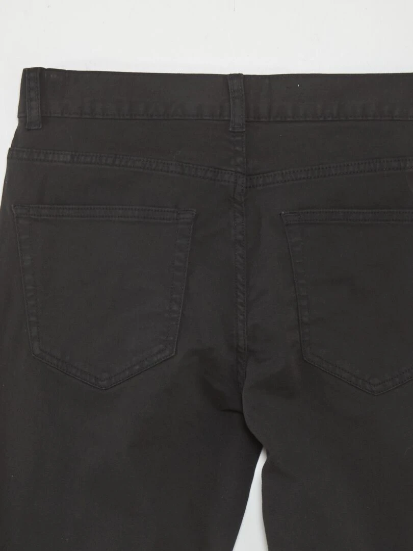 Jean slim 5 poches   L32   noir