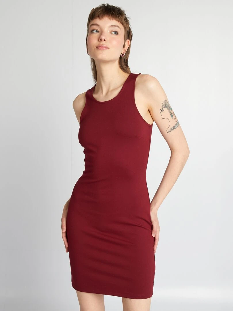 Robe courte Rouge