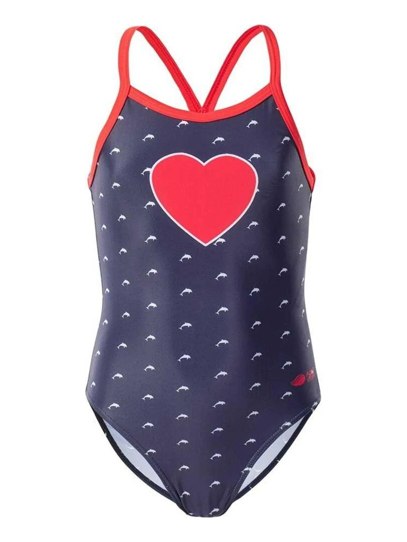 Aquawave Maillot de bain 1 pièce TRIANGULO Bleu Rouge Blanc