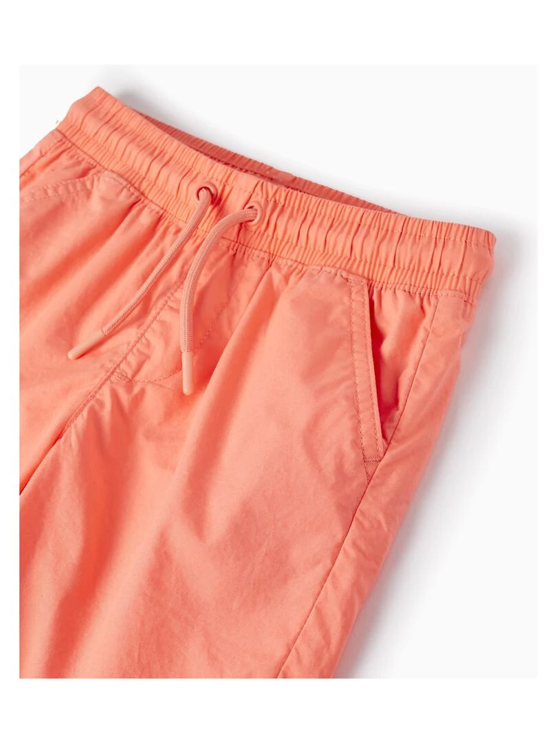 Short en Popeline pour Garçon  EXPLORING AUSTRALIA   Rose