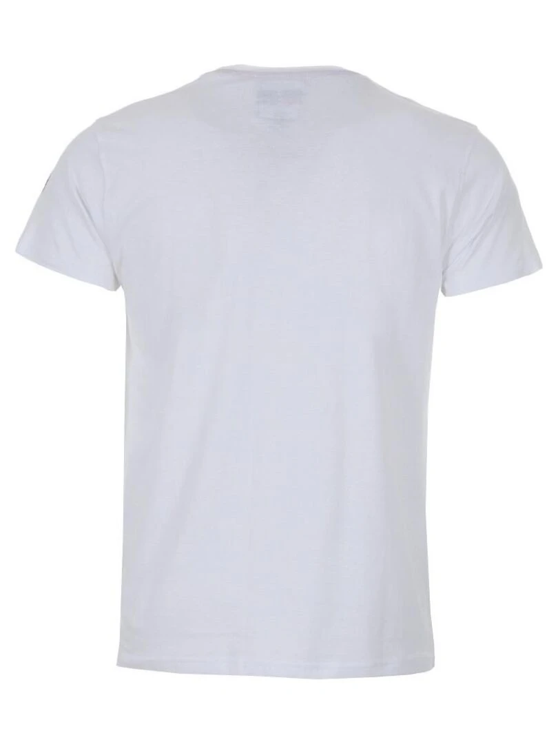 T shirt manches courtes homme CEGRADE DEGRE CELSIUS Blanc