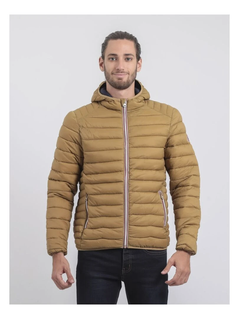 Doudoune légère capuche ZILLING II Marron caramel