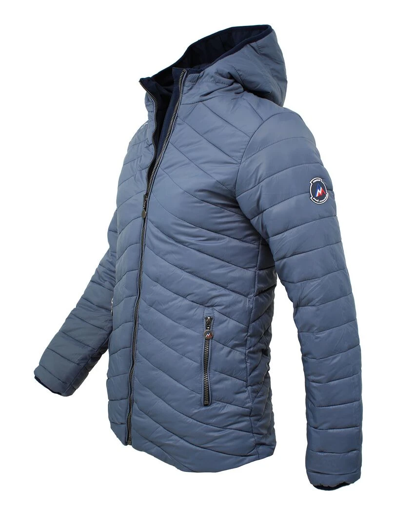 Parka réversible de ski femme ASARIO   Noir Bleu marine Bleu