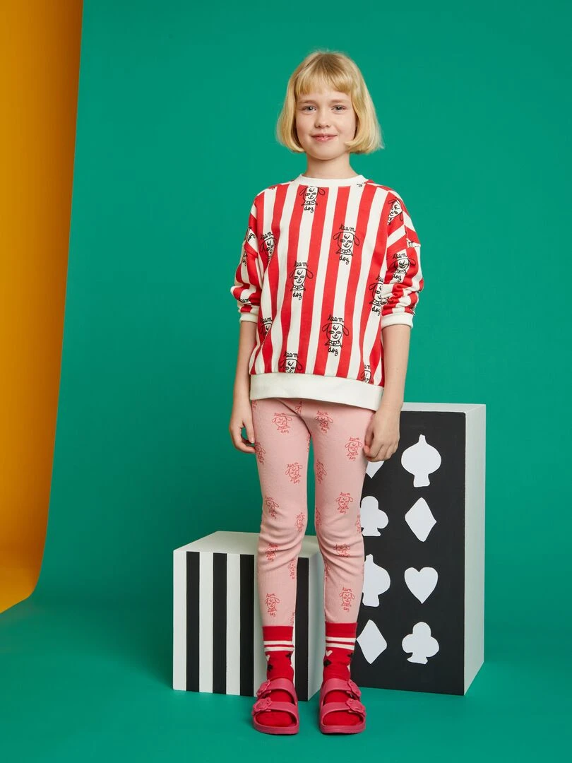 Legging côtelé X Little Bad Wolf Rose