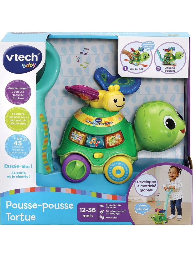 Pousse pousse Tortue Multicolore
