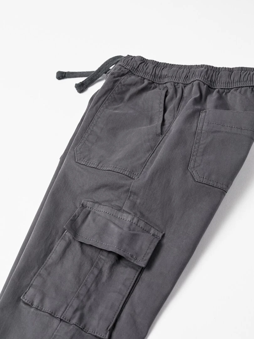 Pantalon Cargo pour Garçon  NO DRAMA IN THE BAHAMAS   Gris