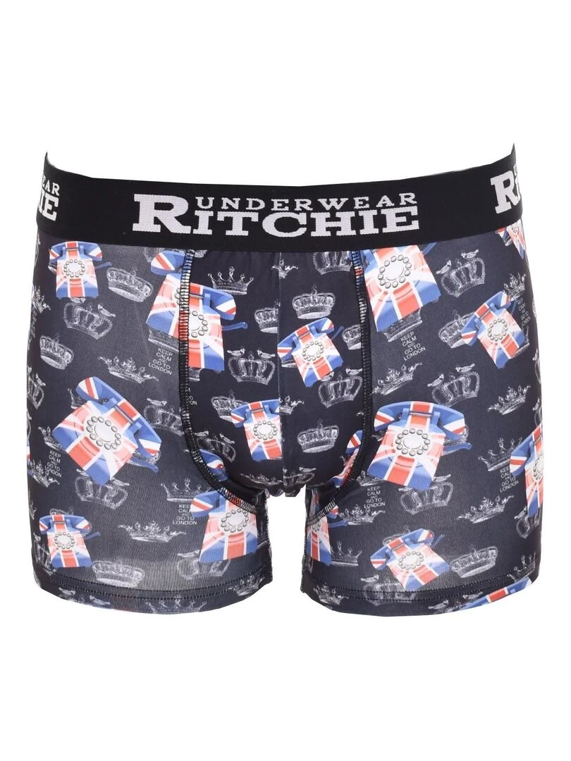 Boxer motifs ROKE Noir