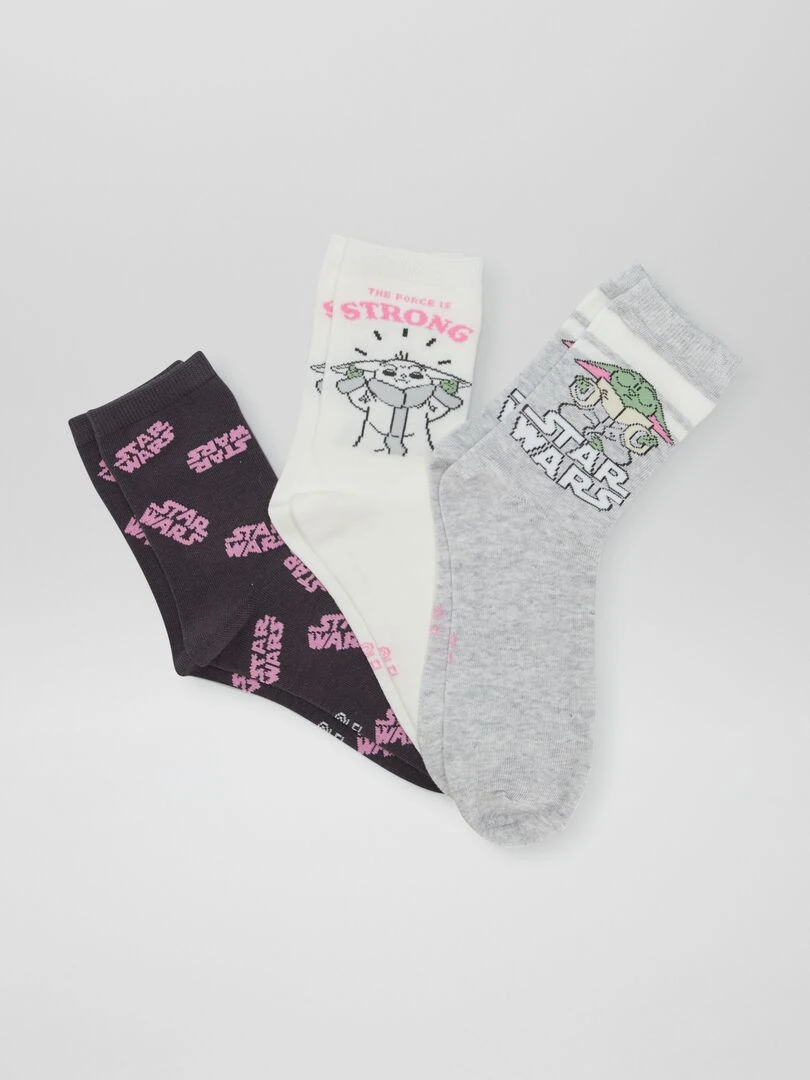 Lot de chaussettes 'Star Wars' 3 paires Multi