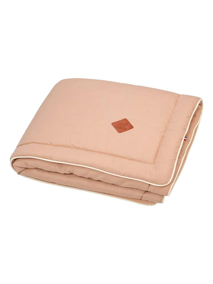 Couverture bébé enfant en Lin Orange clair