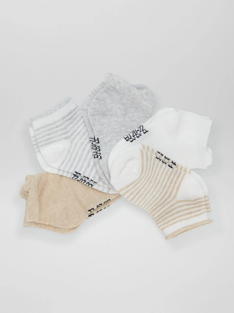 Lot de 5 invisibles Gris