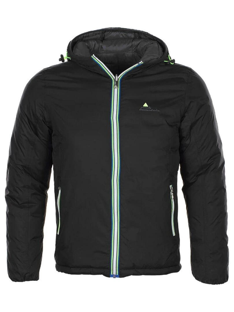 Doudoune homme CAWA   PEAK MOUNTAIN   Noir Noir