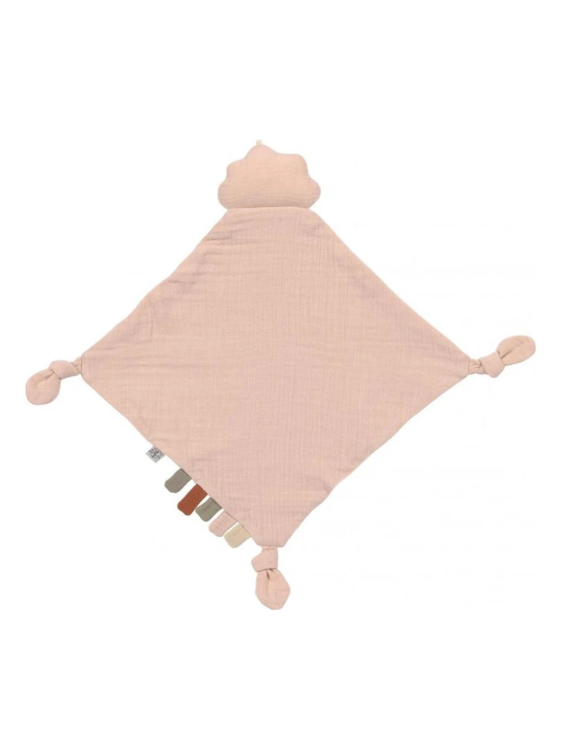 Doudou GOTS Nuage rose poudré Multicolore