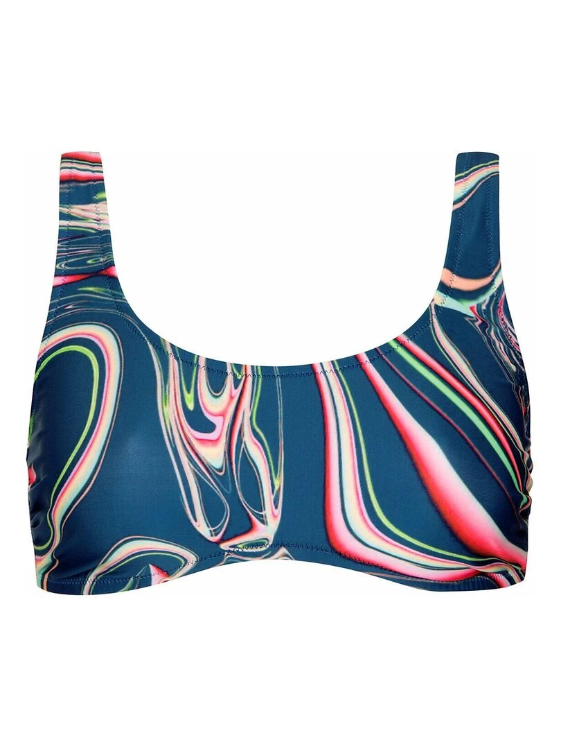 Haut maillot de bain sans armatures Queensland   Bleu