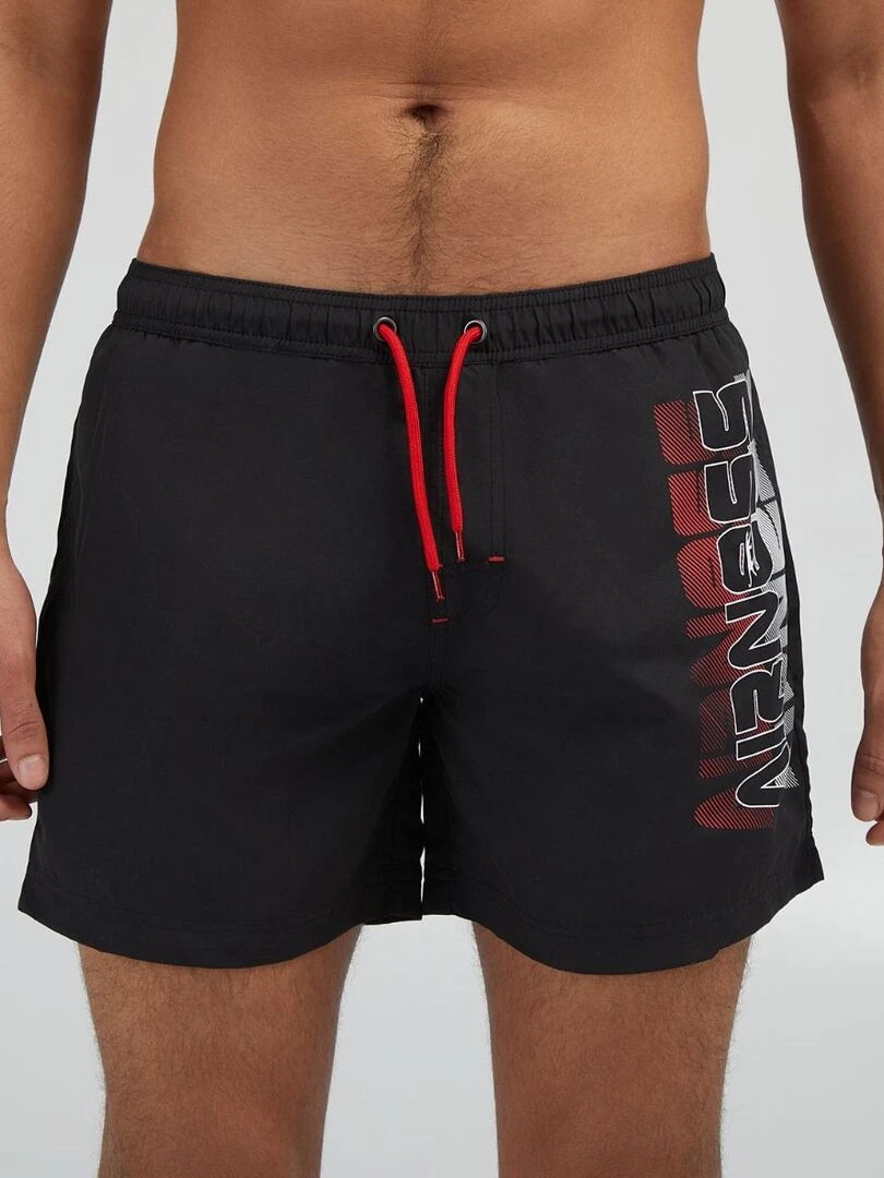 SHORT DE BAIN BRAND Airness Noir