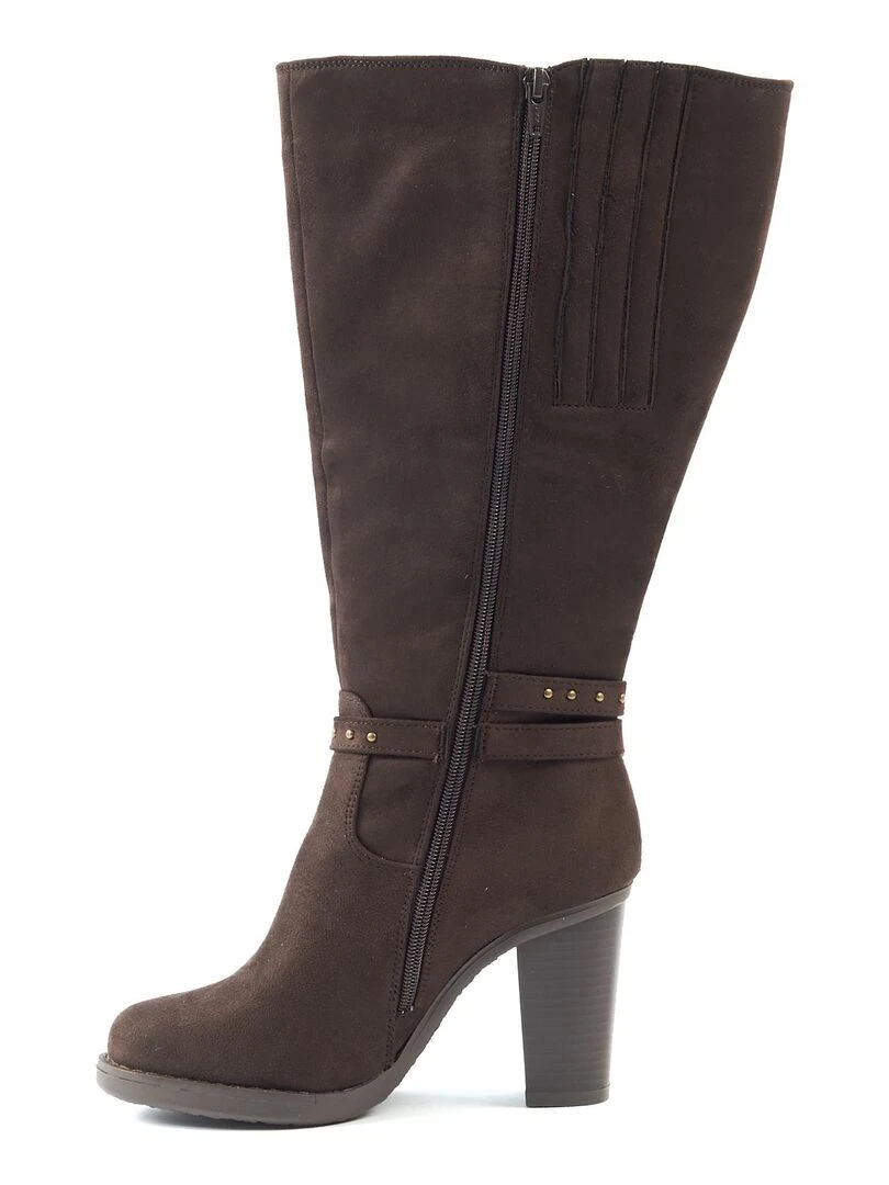 Gabylou   Bottes 2XL pour mollets larges   Modele Myriam   Noir