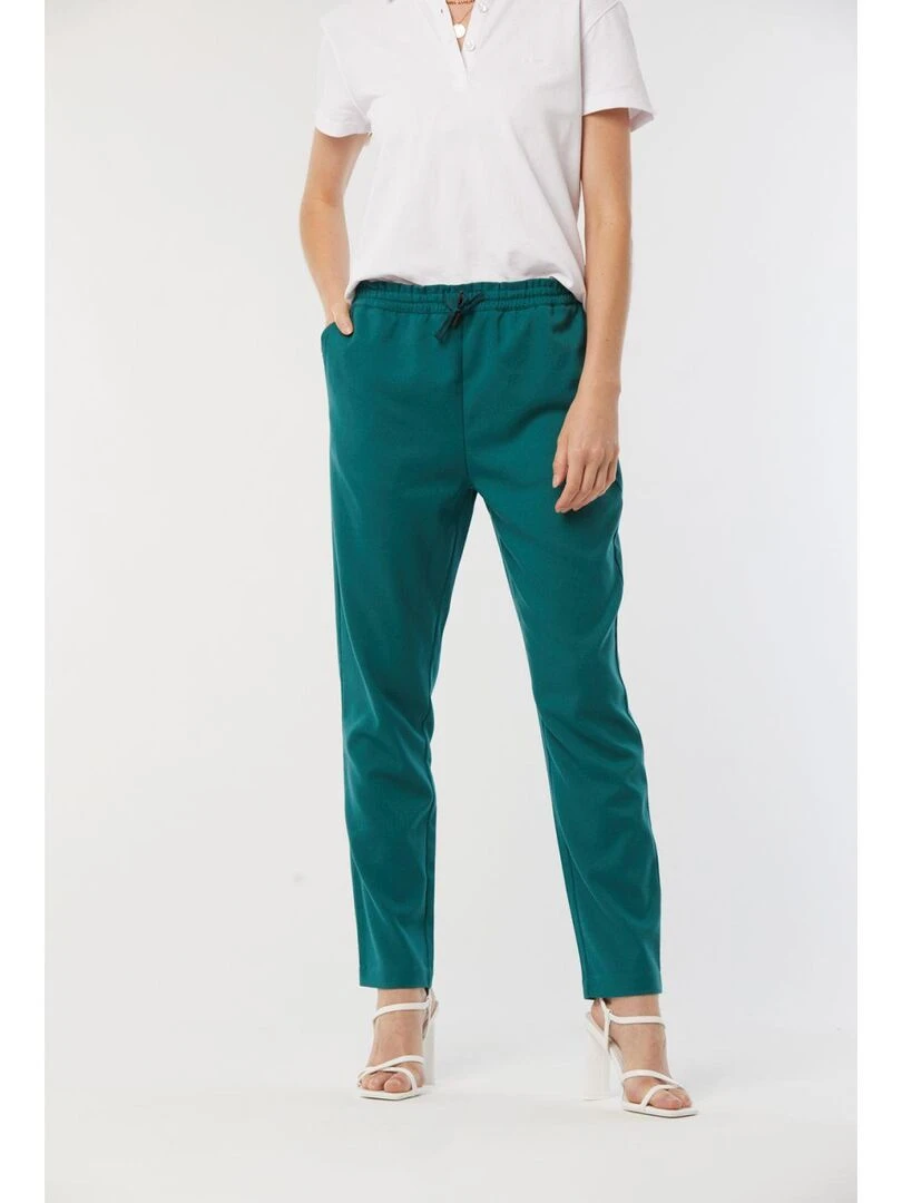 Lee Cooper Pantalon lyocell regular GURI Vert bouteille