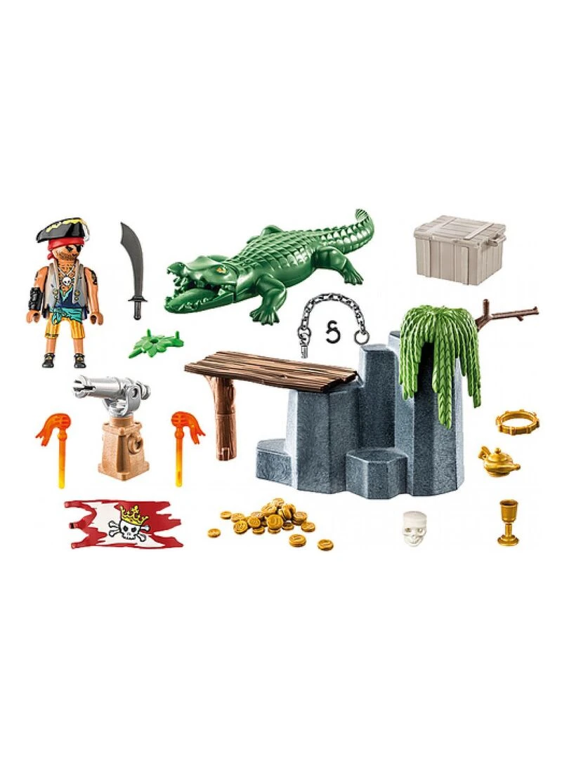 Pirate avec Alligator   N/A