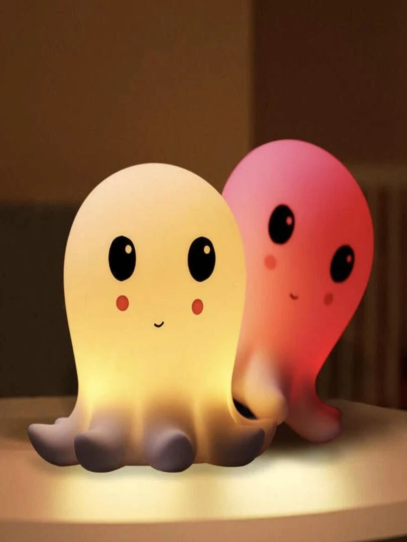 Lampe Veilleuse Poulpy   Beige