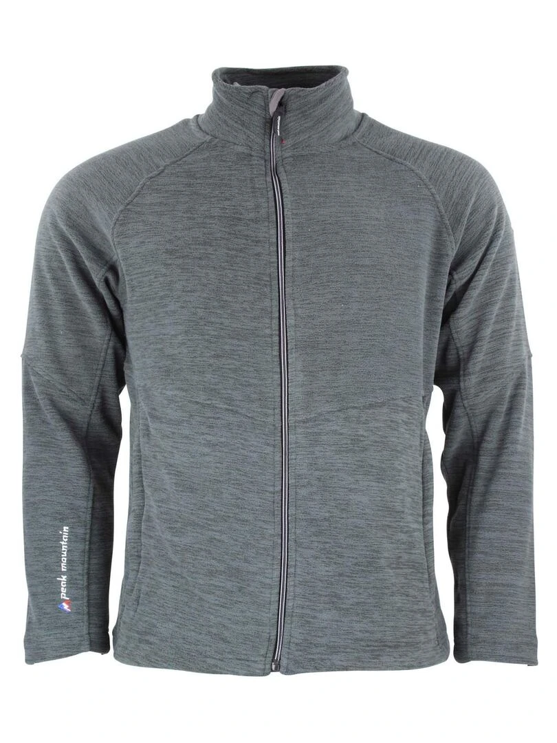 Blouson polaire homme CROCO PEAK MOUNTAIN Gris foncé