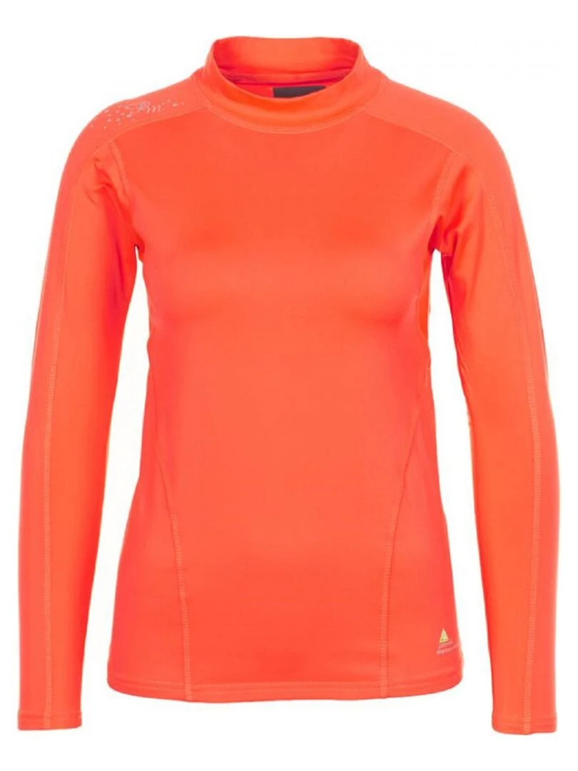 Top technique femme ANA Orange corail