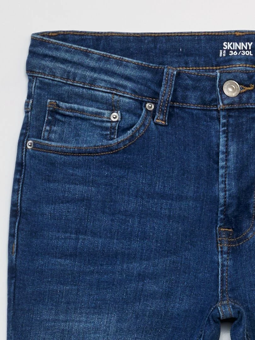 Jean skinny   L30   Bleu