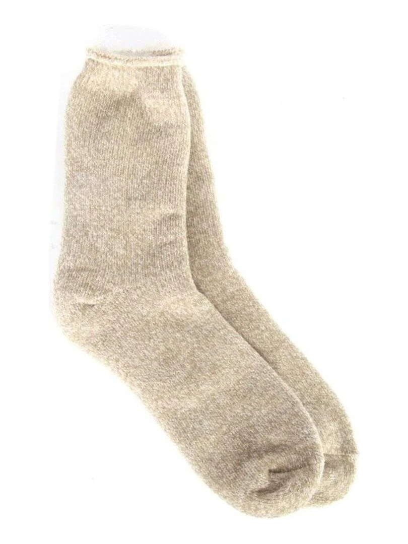 Chaussettes Mega Thermo mixte hiver beige 39/42 Beige