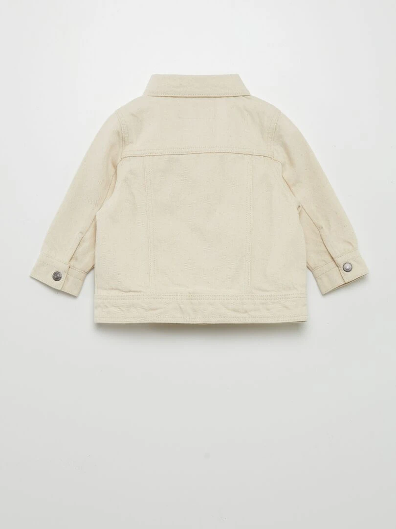 Veste en denim Ecru
