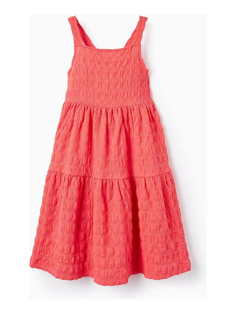 Robe Débardeur avec Texture pour Fille manches courtes CUBA Rose
