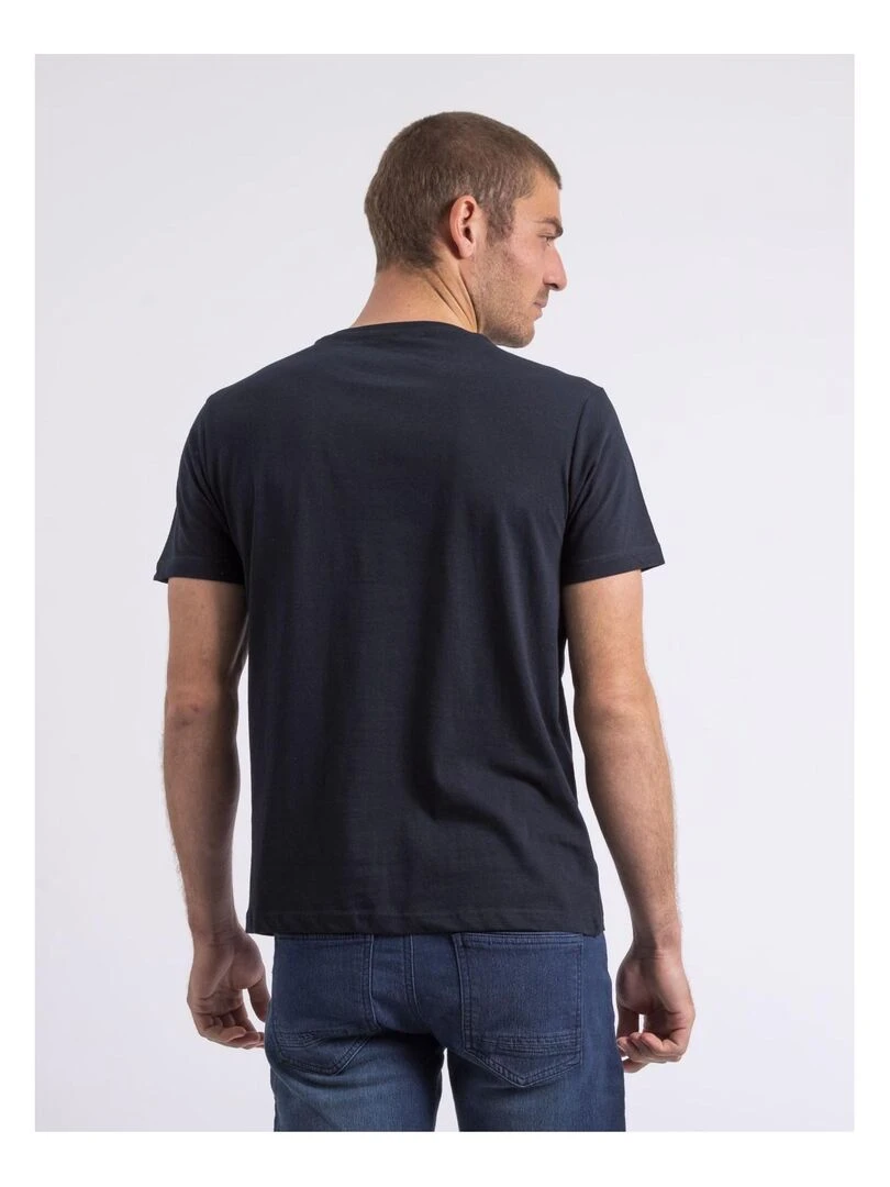 T shirt col rond NILIPACK Bleu marine